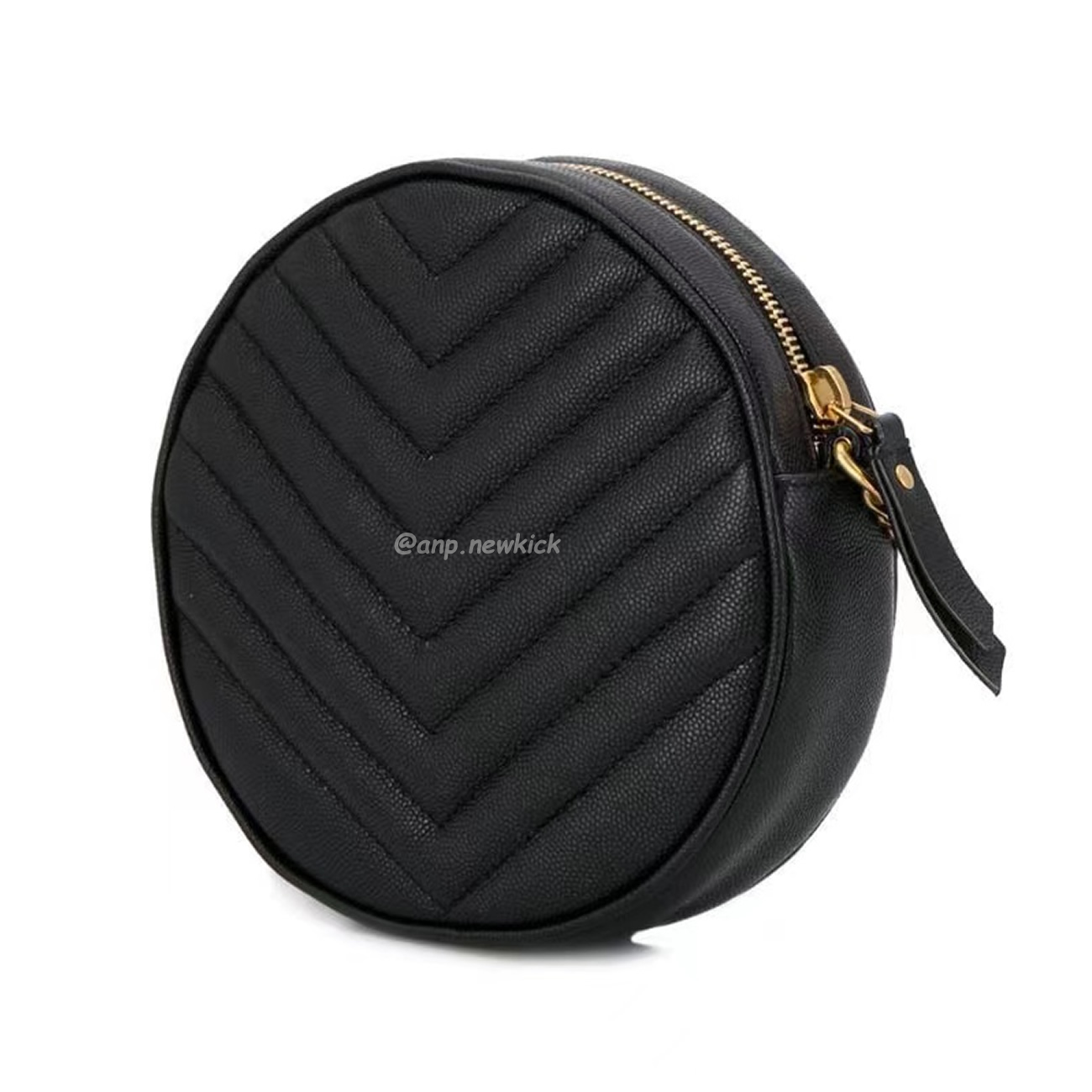 Saint Laurent Circular Quilted Crossbody Bag (12) - newkick.cc